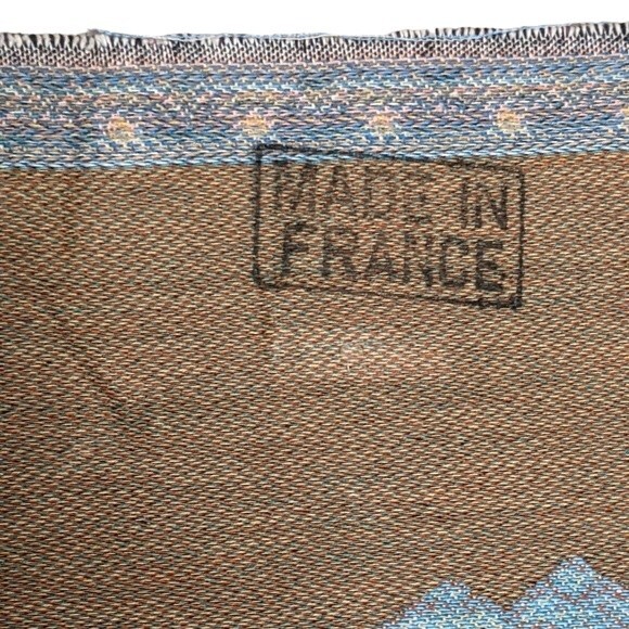 French tapestry wall woven romantic farmhouse carriage - Picture 4 of 7